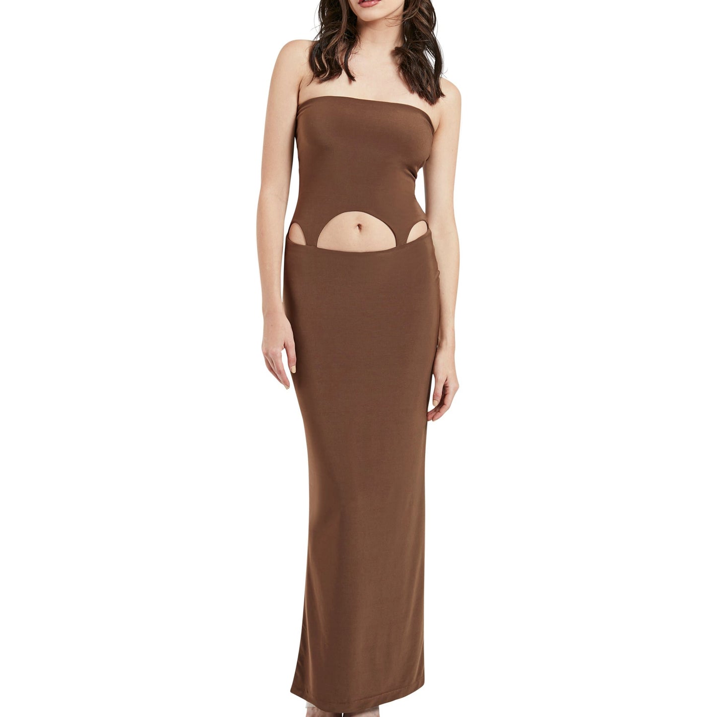 Bridgy brown dress